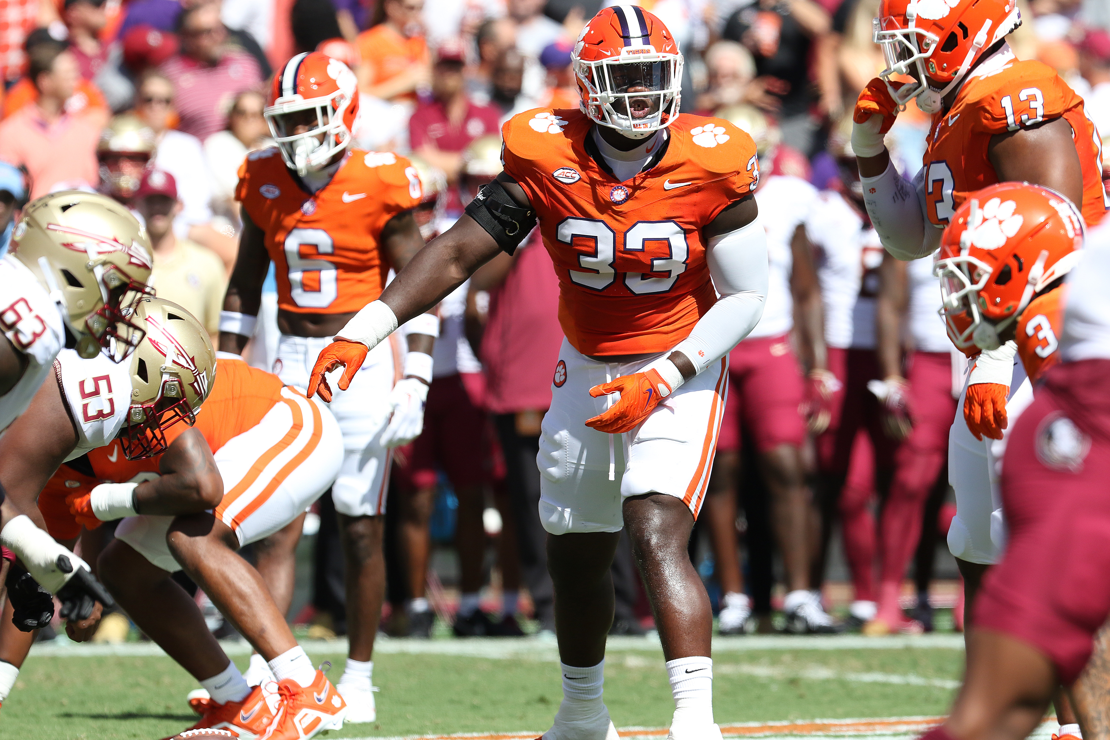 COLLEGE FOOTBALL: SEP 23 Florida State at Clemson